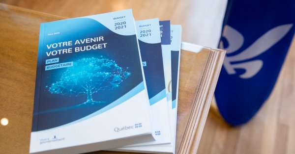 Québec dépose un budget équilibré pour 2020-2021 Québec dépose un budget équilibré pour 2020-2021