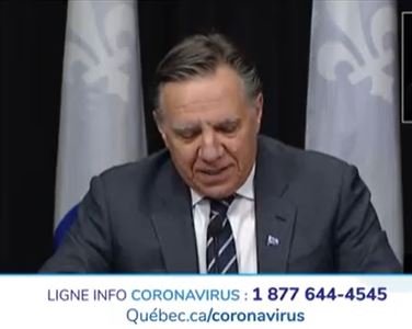 François Legault fait le point sur la Covid-19