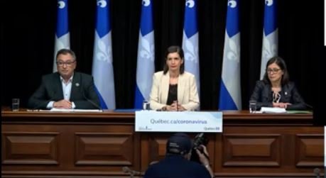 La transmission communautaire est maintenant installée partout au Québec - Horacio Arruda