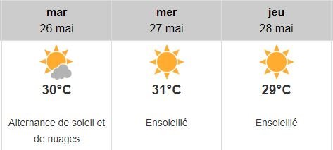 Une première vague de chaleur pour la région de Québec