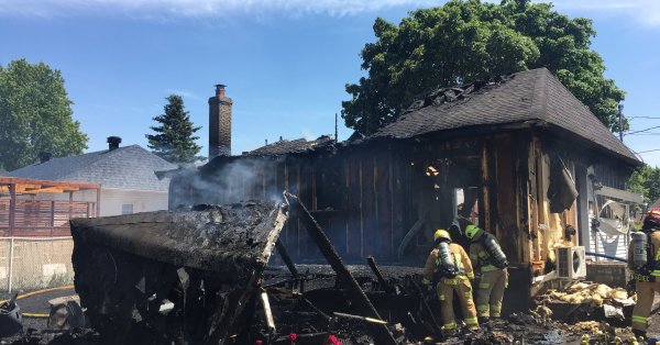 Incendie de 2 alarmes dans l'arrondissement Beauport