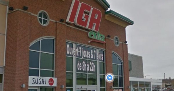 Début d'incendie au IGA du boulevard des Gradins