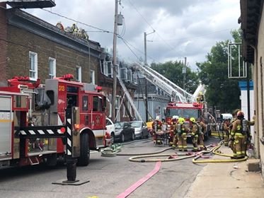 INCENDIE MAJEUR DANS SAINT-SAUVEUR