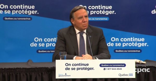 FRANÇOIS LEGAULT PRÉOCCUPÉ PAR L'AUGMENTATION DU NOMBRE DE CAS DE COVID-19