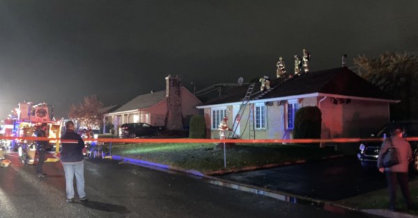 INCENDIE À L'ANCIENNE-LORETTE