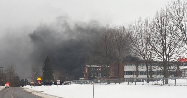 INCENDIE AU SÉMINAIRE SAINT-FRANCOIS