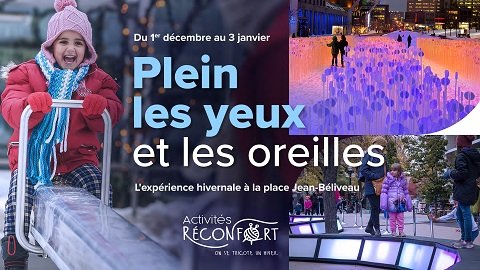 LA PLACE JEAN-BÉLIVEAU VA S'ANIMER POUR LES FÊTES LA PLACE JEAN-BÉLIVEAU VA S'ANIMER POUR LES FÊTES