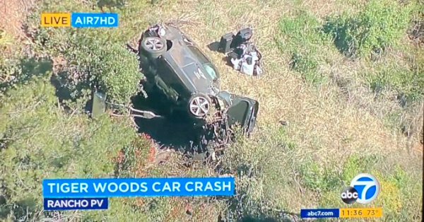 TIGER WOODS SE REMET D'UN GRAVE ACCIDENT DE VOITURE