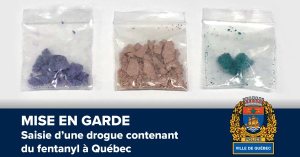 ATTENTION: DROGUE DE TRÈS MAUVAISE QUALITÉ EN CIRCULATION À QUÉBEC