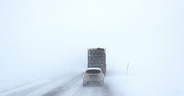 des conditions hivernales ce lundi dans l'est de la province