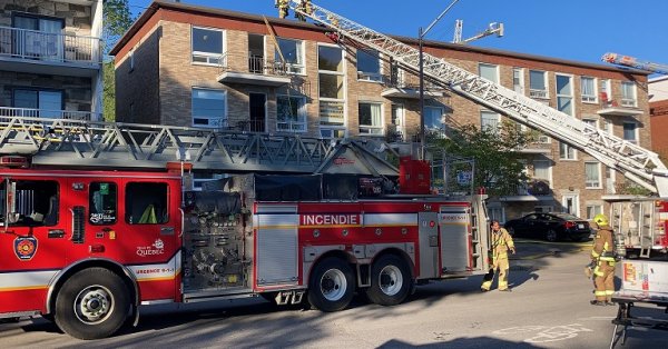INCENDIE VITE MAÎTRISÉ DANS LIMOILOU INCENDIE VITE MAÎTRISÉ DANS LIMOILOU