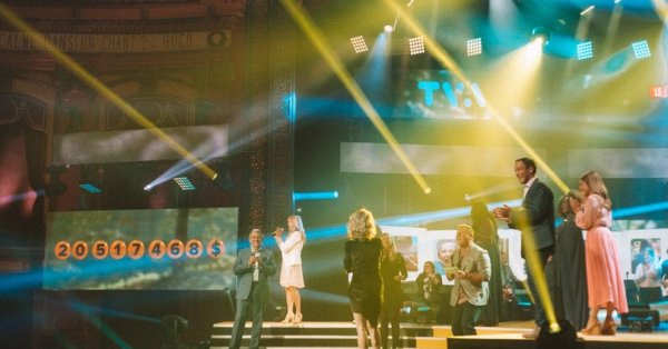 NOUVEAU RECORD POUR LE TÉLÉTHON D'OPÉRATION ENFANT SOLEIL NOUVEAU RECORD POUR LE TÉLÉTHON D'OPÉRATION ENFANT SOLEIL