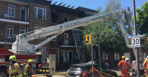 INCENDIE MAJEUR DANS LIMOILOU