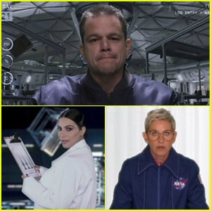 Ellen Degeneres et Matt Damon dans la suite du film Seul sur Mars. Trop drôle!