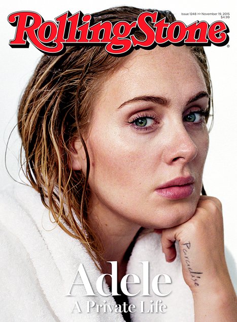 Adele au naturel pour le magazine Rolling Stone