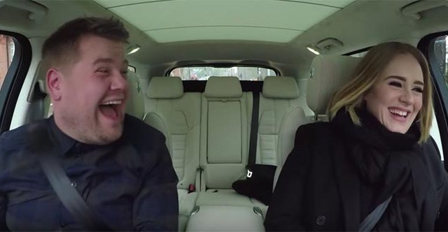 Adele et James Corden pour un 