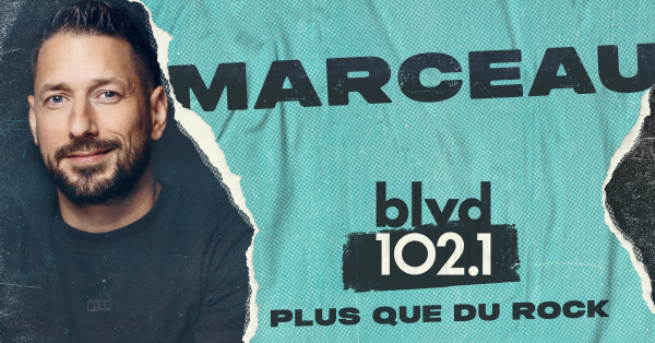 Yannick Marceau débarque sur les ondes de BLVD 102.1!