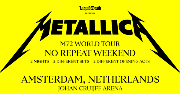 Metallica débute sa grande tournée : une setlist de fou!