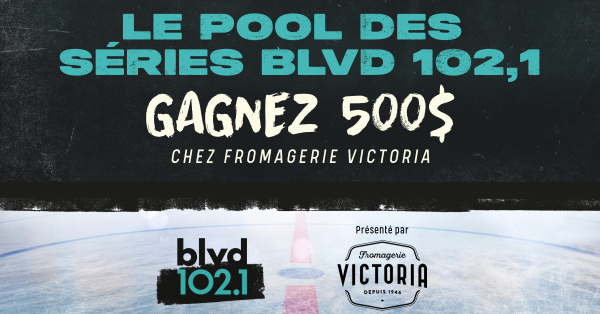 BLVD 102,1 et Fromagerie Victoria lancent leur pool des séries 2025!